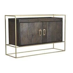 Aparador DKD Home Decor Marrón Metal Madera de mango 122 x 38 x 76 cm