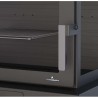 Huesca 3-Glass Wood Burning Fireplace Bronpi 10 kW