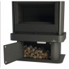 Lareira a lenha de 3 lados Lisboa Bronpi 13 kW