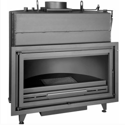 Insert Foyer bouilleur Chaudière à Bois Escalor ES1100 40kW