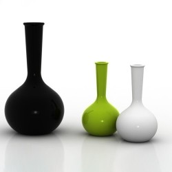 Chemistubes Aire Vase Vondom Blanc Mat  65