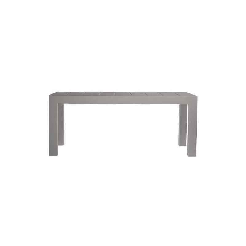 Jut Mesa 180  Table Rectangulaire Vondom Gris