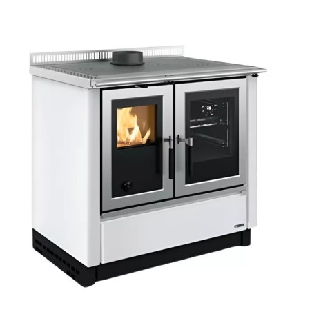 Stufa a legna La Nordica Venezia bianco 8kW