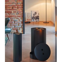 Almacenista de la pelotilla de madera Fractio black Frost diseño diecinueve