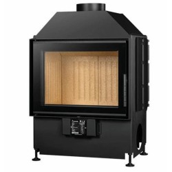 Flat 50 A.Caminetti Open Side Wood Fireplace