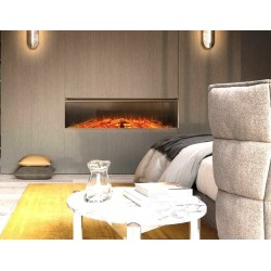 Lareira elétrica Lumen 1600 com Nordica embutida