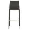 Lot de 2 Chaises de Bar Simili-Cuir Gris KosyForm