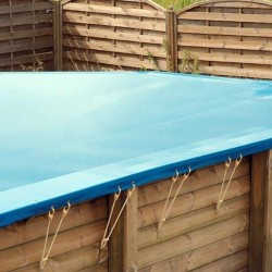 Bâche de sécurité piscine Ubbink 410 All in ONE NF P 90-308
