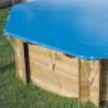 Bâche de sécurité piscine Ubbink 410 All in ONE NF P 90-308