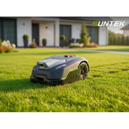 Sunteck 2000m2 RTK Cortador de Grama Robótico Sem Fio Dual Vision