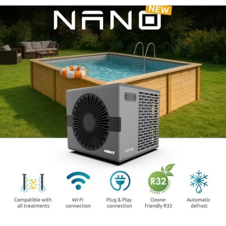 Nano 3kW reversible Wärmepumpe Poolex