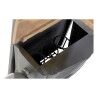 Botellero DKD Home Decor Coche Madera de acacia Hierro Gris oscuro (83 x 30 x 104 cm)