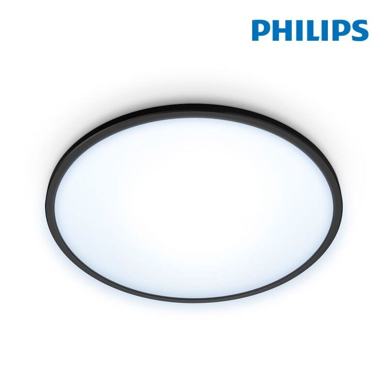 Lámpara de Techo Philips Wiz 16 W 29,2 x 2,3 cm Negro Multicolor Aluminio (2700 K) (6500 K) 16 W Lámpara de Techo Philips Wiz 16 W 29,2 x 2,3 cm Negro Multicolor Aluminio (2700 K) (6500 K) 16 W