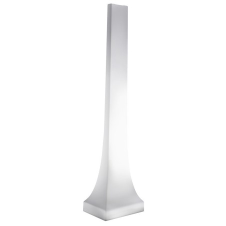 Obelisco de Heliosa branco brilhante apoio