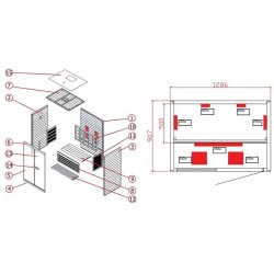 Sauna a infrarossi Sentiotec Venus Vital per 2 persone