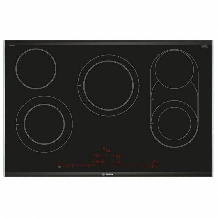 Glass-Ceramic Hob BOSCH PKM875DP1D 80 cm (5 Cooking Areas)