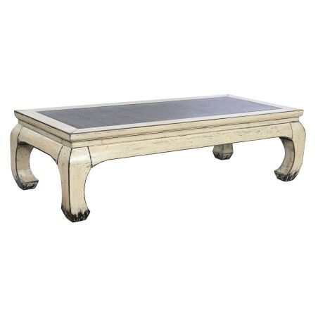 Hoofdtafel Home ESPRIT Rotan Elmhout 150 x 69 x 45 cm