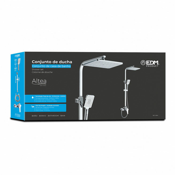 Shower Column EDM 01144 Altea ABS Chromed