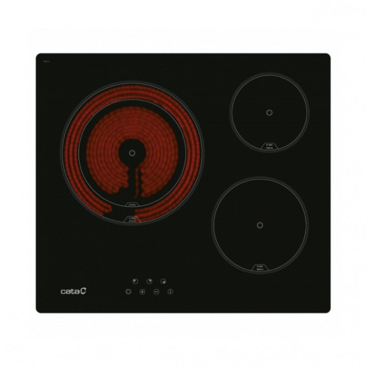 Glass-Ceramic Hob Cata TD6003BK 60 cm 59 cm