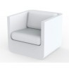 Fauteuil Lounge Ulm Vondom Taupe