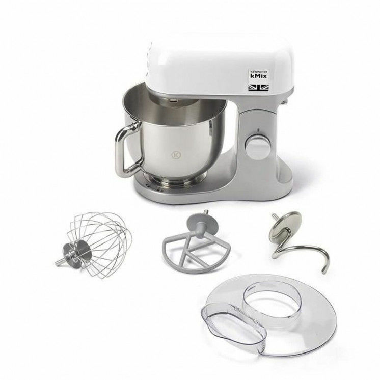 mixer-kneder met kom Kenwood KMX750WH 1000 W