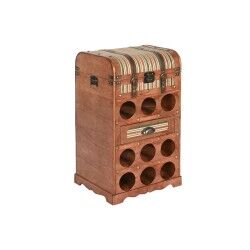 Flaschenregal Home ESPRIT Braun Pappel 40 x 35,5 x 71 cm