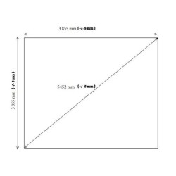 Habrita Solid Wood Garden Shelter 7.42 m² com telhado de aço