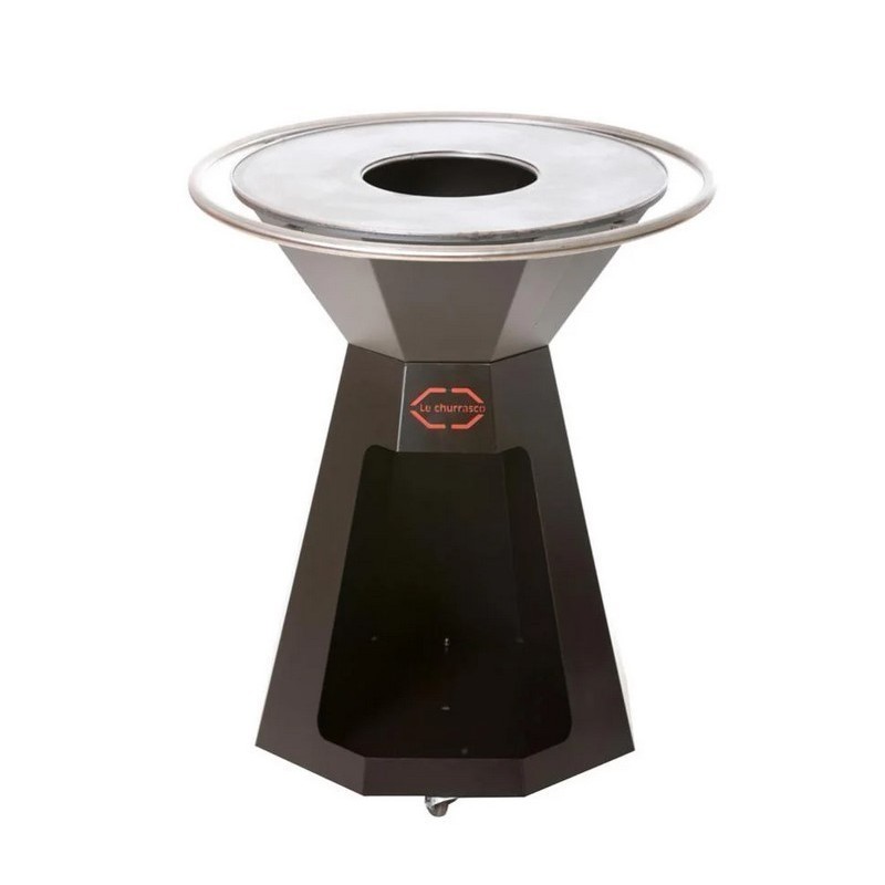 Brazier The Churrasco pirâmide negra plancha Tonio