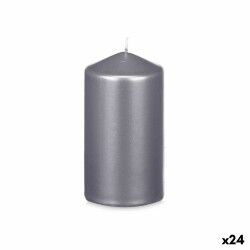 Vela Acorde 92537 Plateado 7 x 13 x 7 cm (24 Unidades)