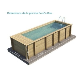 Copertura automatica Urban Pool Procopi 600 x 250 x H 133