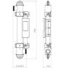 Trattamento UV di Pool Pro Pool Plus Vulcan 110W 100m3 con pompa dosatrice