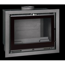 Ferlux Kalio Cast Iron Wood Insert with Turbo 16 kW crystal glass