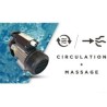 Spa Octopus Luxe 8 NetSpa Halbstarre Möbel