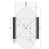 Piscina Oval Ibiza Azuro 800x416 H150