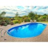 Oval Pool Ibiza Azuro 900x500 H150 with Sand Filter