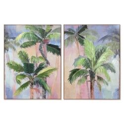 Bild Home ESPRIT Palmen Tropical 90 x 3,5 x 120 cm (2 Stück)