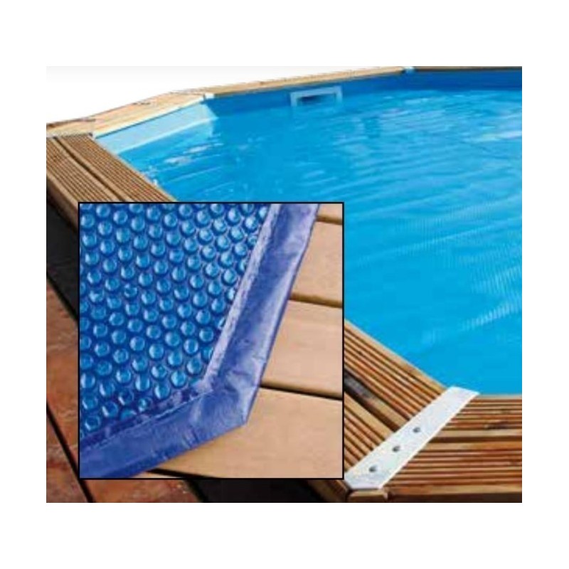 Bubble cover for pool Ubbink 490x355 octagonal elongated