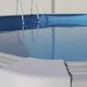 Oberirdischer Pool TOI Pinus oval 640x366xH120 mit Komplettkit