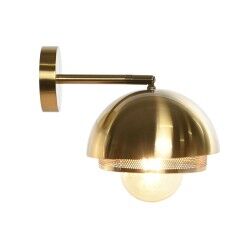 Muurlamp DKD Home Decor Gouden Metaal Ijzer 50 W Modern 220 V 20 x 24 x 16 cm