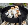 Viking King Kohlenbecken und Stativ 80cm mit Edelstahlgrill