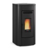 Stufa a pellet ventilata La Nordica Extraflame Klaudia 8kW Nero