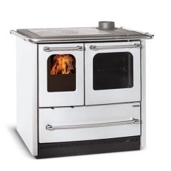 Cuisinière à bois Nordica Extraflame Sovrana Easy Evo 2.0 9kW Blanc