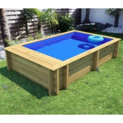 Piscine Pool'N Box Junior en Bois 374x247 BWT myPool