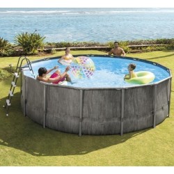 Piscine Blatik Tubulaire Intex  457xh122