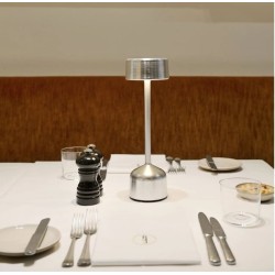 Tischleuchte Imagilights Led Maiden Hoher Zylinder Aluminium