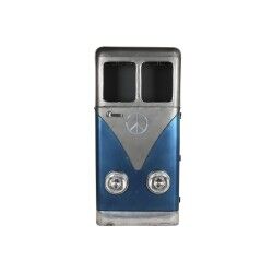 Flaschenregal Home ESPRIT Blau Grau Metall 71 x 43 x 152 cm