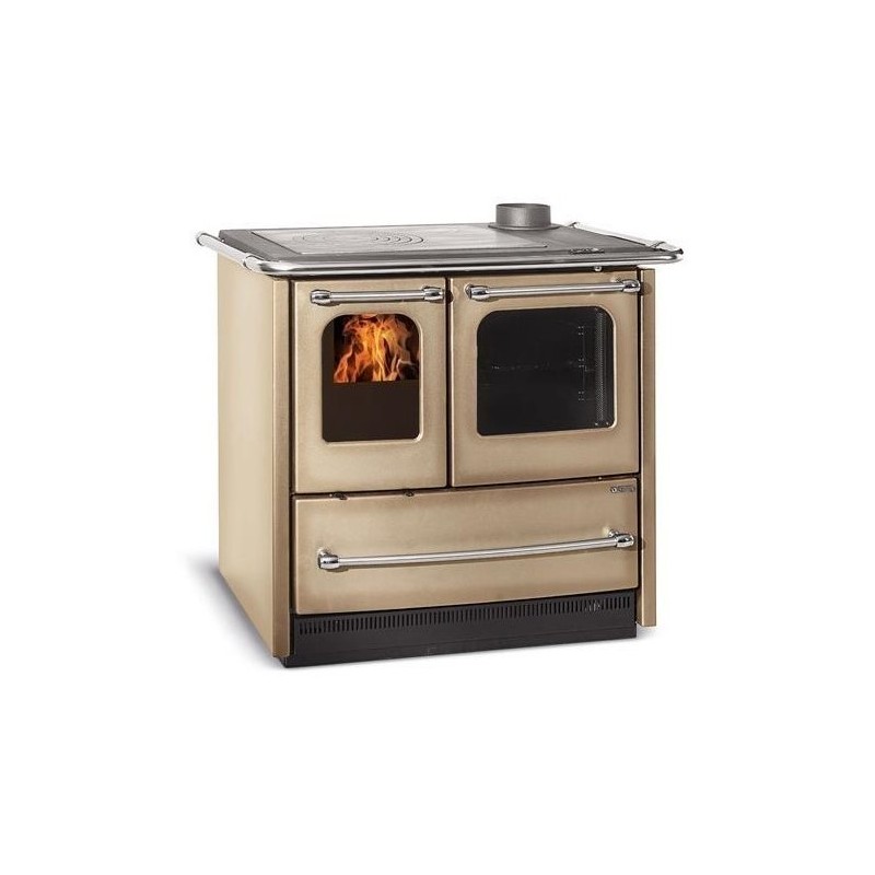 Cuisinière à bois Nordica Extraflame Sovrana Easy 2.0 9kW Cappuccino