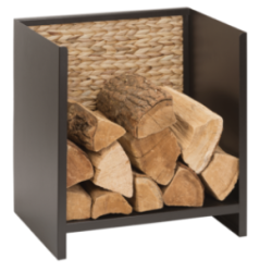 Range-bûches Hanoï  Noir givré Dixneuf Design