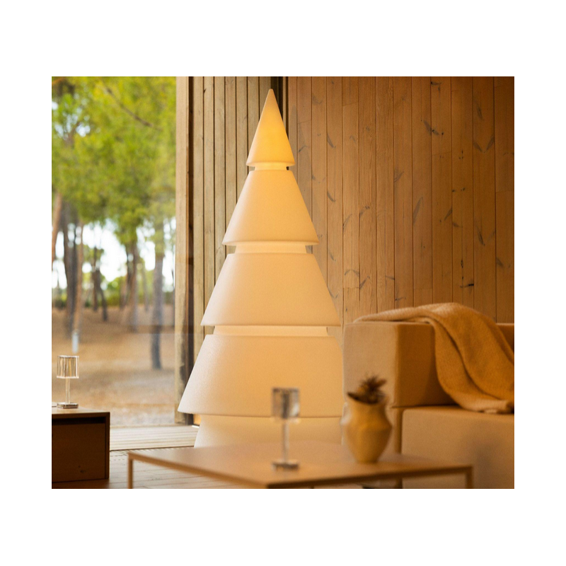 Sapin de Noel Multicolor Forest Vondom Hauteur 150 Led RGBW