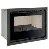 Inserto de leña turboalimentado Ferlux Fuji 70 de 8,2 kW